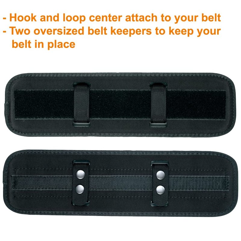 TAFTACFR Duty Belt Back Support for Law Enforcement Security Military and Tactical Duty Belts (1680D Nylon)