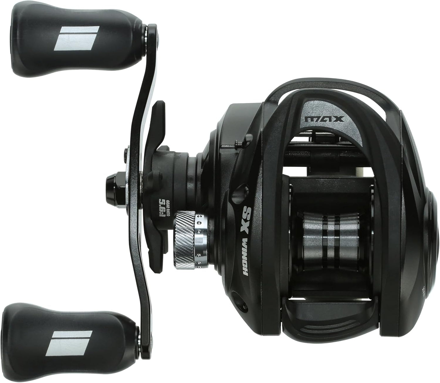 Max SX Winch Low Profile Baitcasting Fishing Reel - Smooth Drag & Durable Design