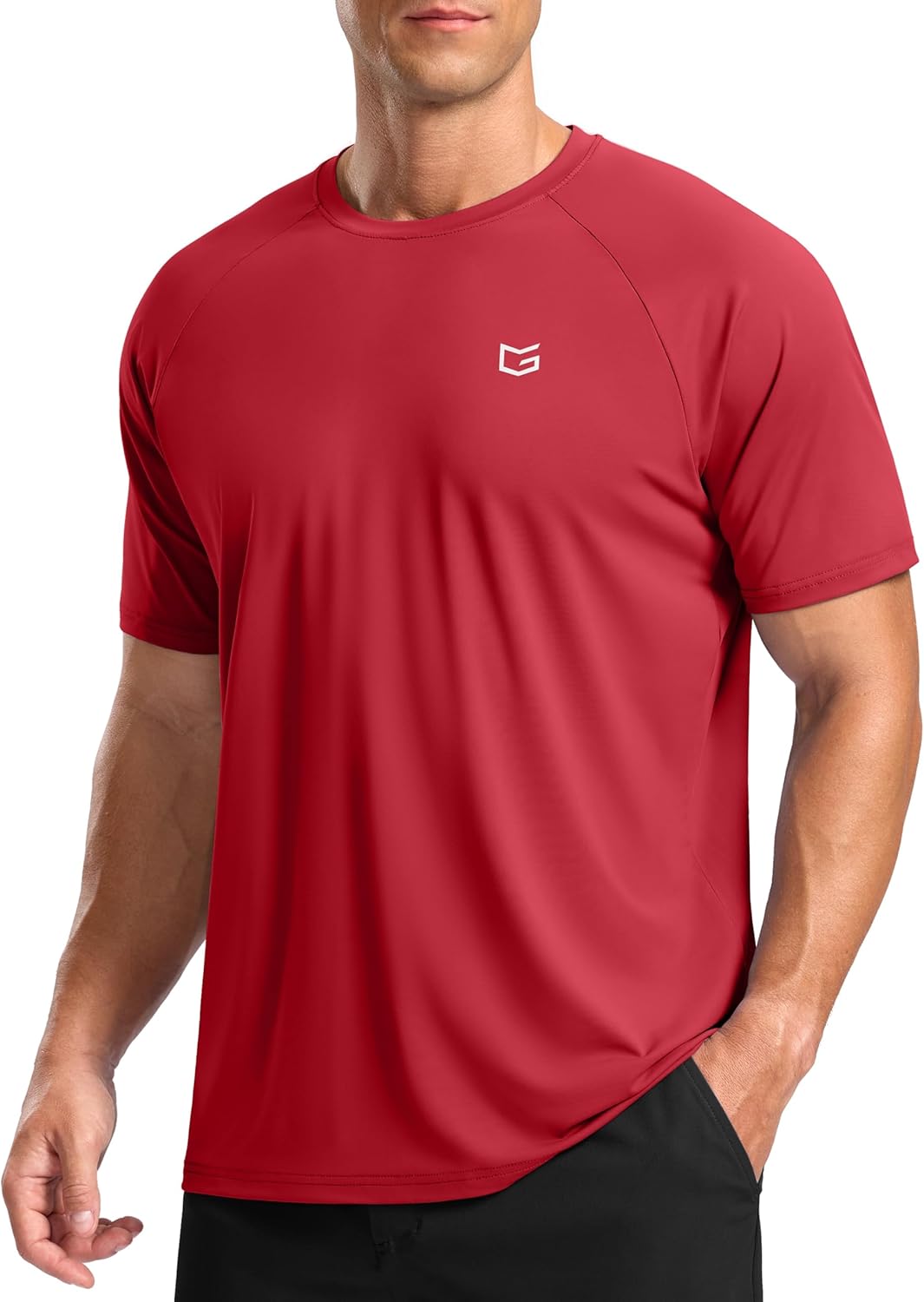 Men's Athletic Workout T-Shirts - Moisture Wicking Cooling Performance Tee for Gym & Running | Short Sleeve