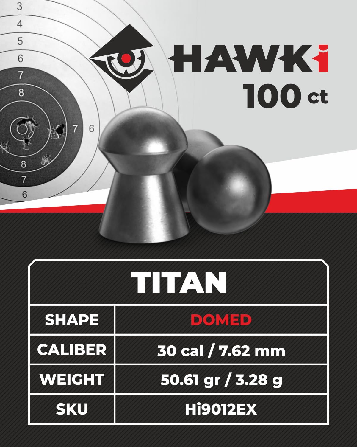 Hawki Airgun Pellets | Designed for Target Shooting and Hunting