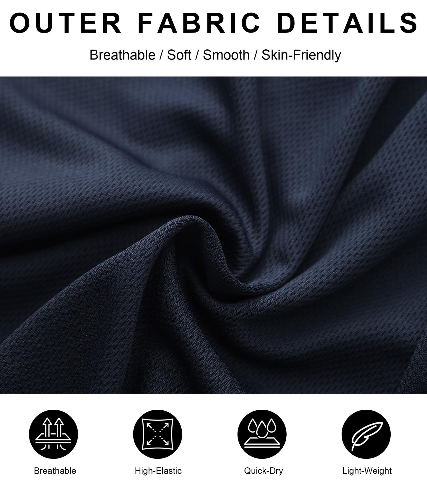Kinglaman 4 Pack Mens 2 in 1 Running Workout Shorts with Liner, Gym Athletic Quick Dry Sport Shorts with Pockets 2 Black 1 Blue 1 Gray Medium