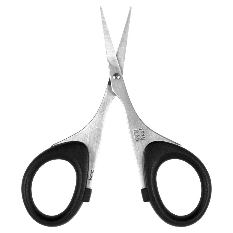 Kershaw Skeeter 3 Precision Fine Tip Scissors, Black, Stainless Steel Blades, Multi-Purpose Scissors for Fly Tying and Trimming, for Cutting Deer Hair, Wire and Tinsel
