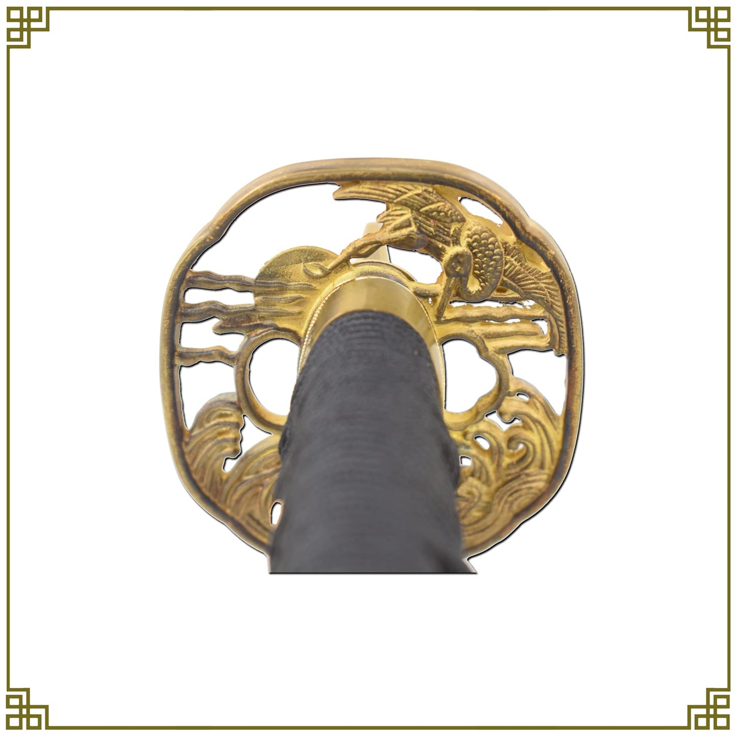 Snake Eye Tactical Classic Japanese Samurai Katana Swords with Heavy Duty Wooden Stand- (0929)