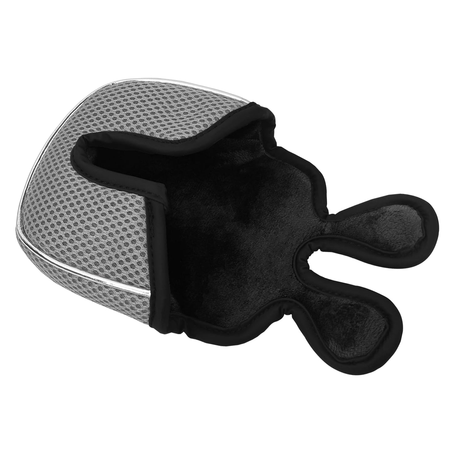 Andux Putter Cover Golf Putter Head Covers for Low Center Shaft Putter MT/TG23, Square Gray