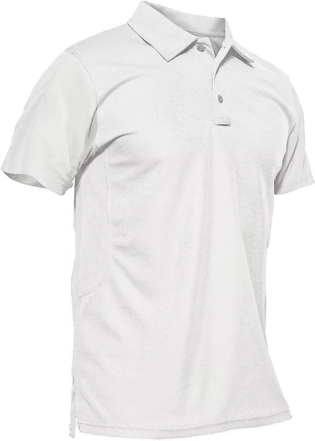 Men's Quick Dry Tactical Polo Shirt - Performance Short Sleeve Pique Jersey for Golf | Comfortable Fit