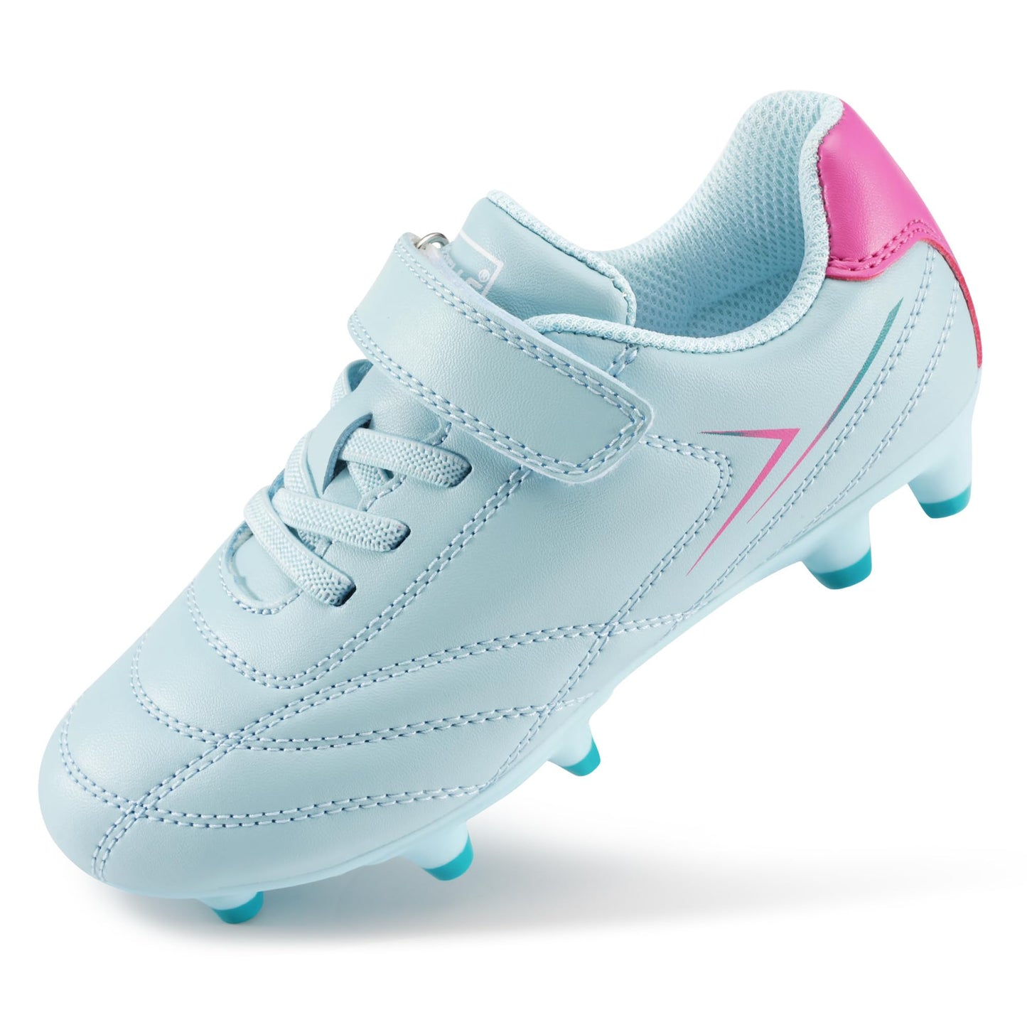 Stelle Girls Soccer Cleats for Kids Training Matches Outdoor Play(AQ,3ML)