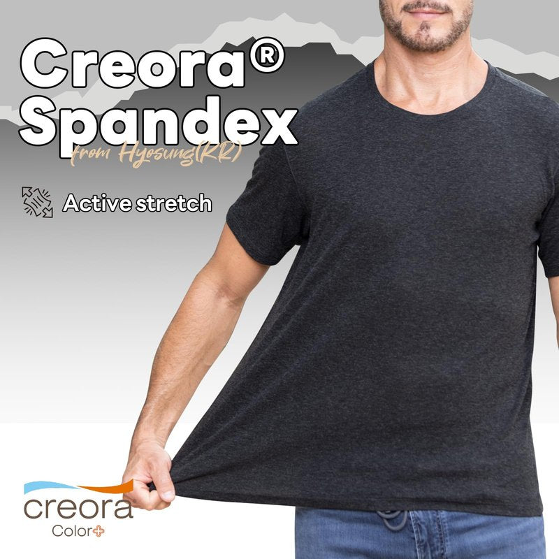 Heat equation Merino Wool T Shirt Mens Short Sleeve Wool Shirt for Men Lightweight Hiking Sport Travel Base Layer T-Shirt