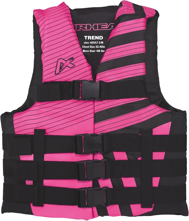 Airhead Life Jacket - USCG Approved Watersports Vest for Adults & Kids | Ideal for Boating, Tubing & Swimming
