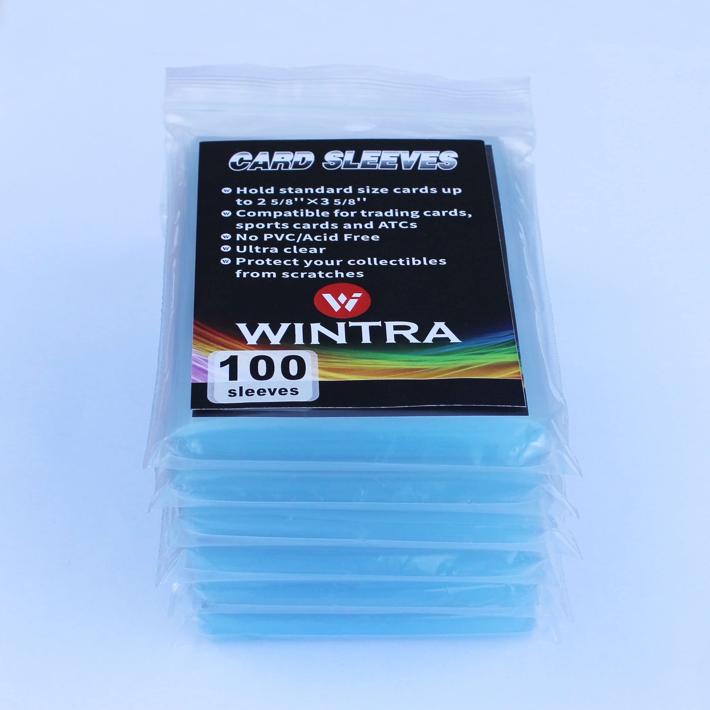 WINTRA 2000 Count Penny Card Sleeves, 2-5/8 x 3-5/8'' Soft Protective Inner Sleeves,Ultra Clear Baseball Card Protectors