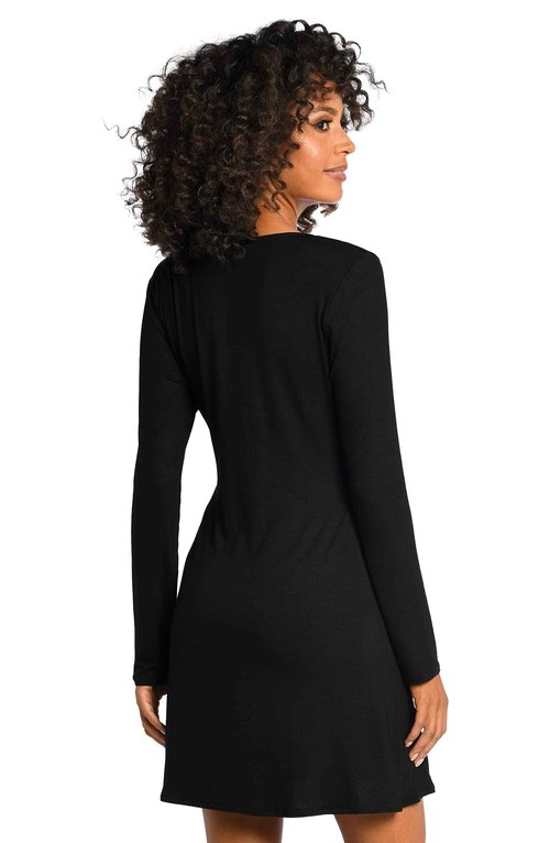La Blanca Womens Wrap Around Dress Swimsuit Swimwear Cover Up, Black//Draped Darling, Large US