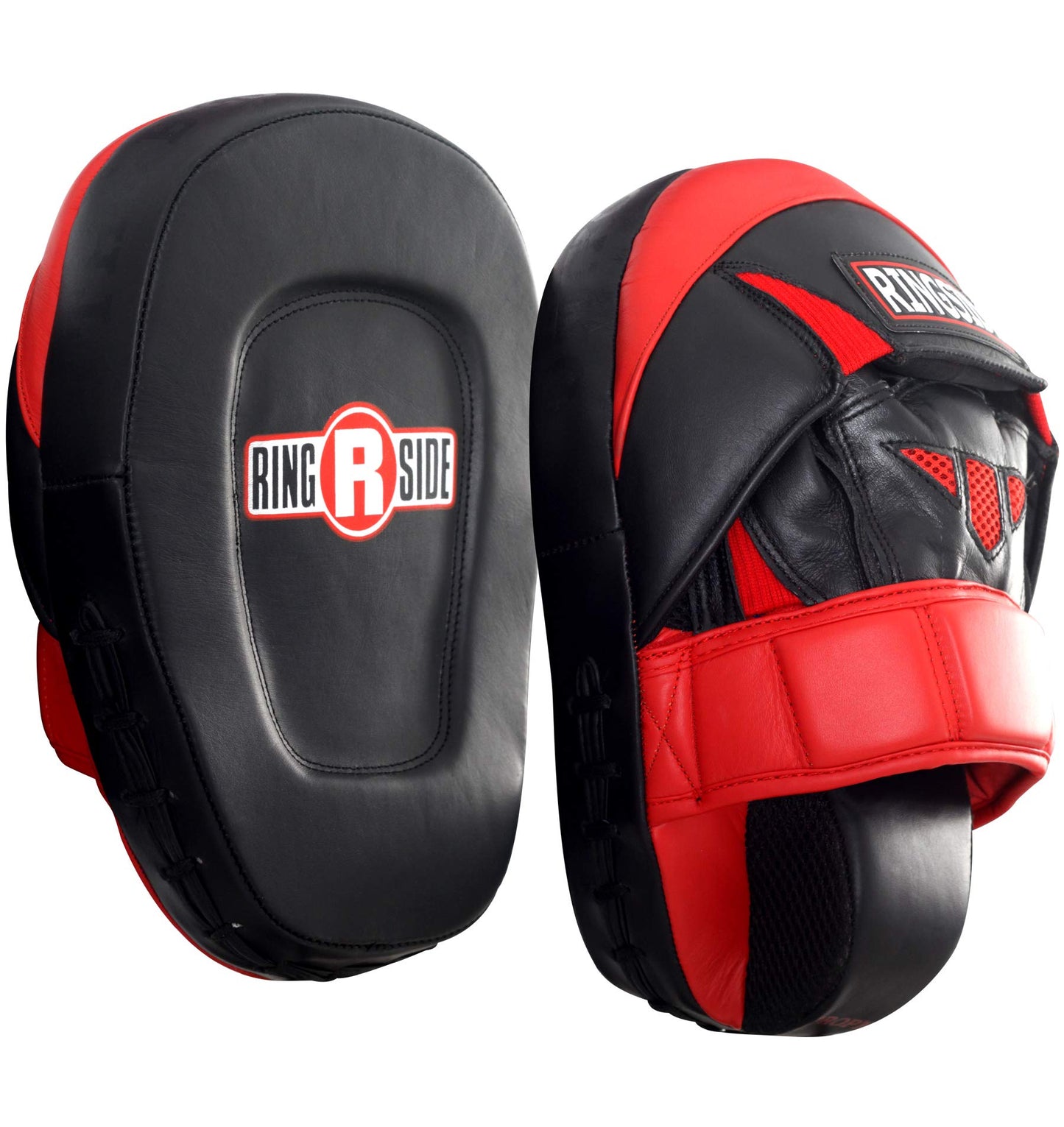 Ringside Pro Punch Mitts, Red/Black