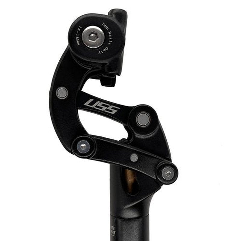 DECKAS Suspension Seatpost 27.2mm 28.6mm 30.4mm 30.9mm 31.6mm 31.8mm 33.9mm 34.9mm for Bicycle, Shock-Absorber Bike Seat Post for Road, Gravel, Mountain (34.9mm)