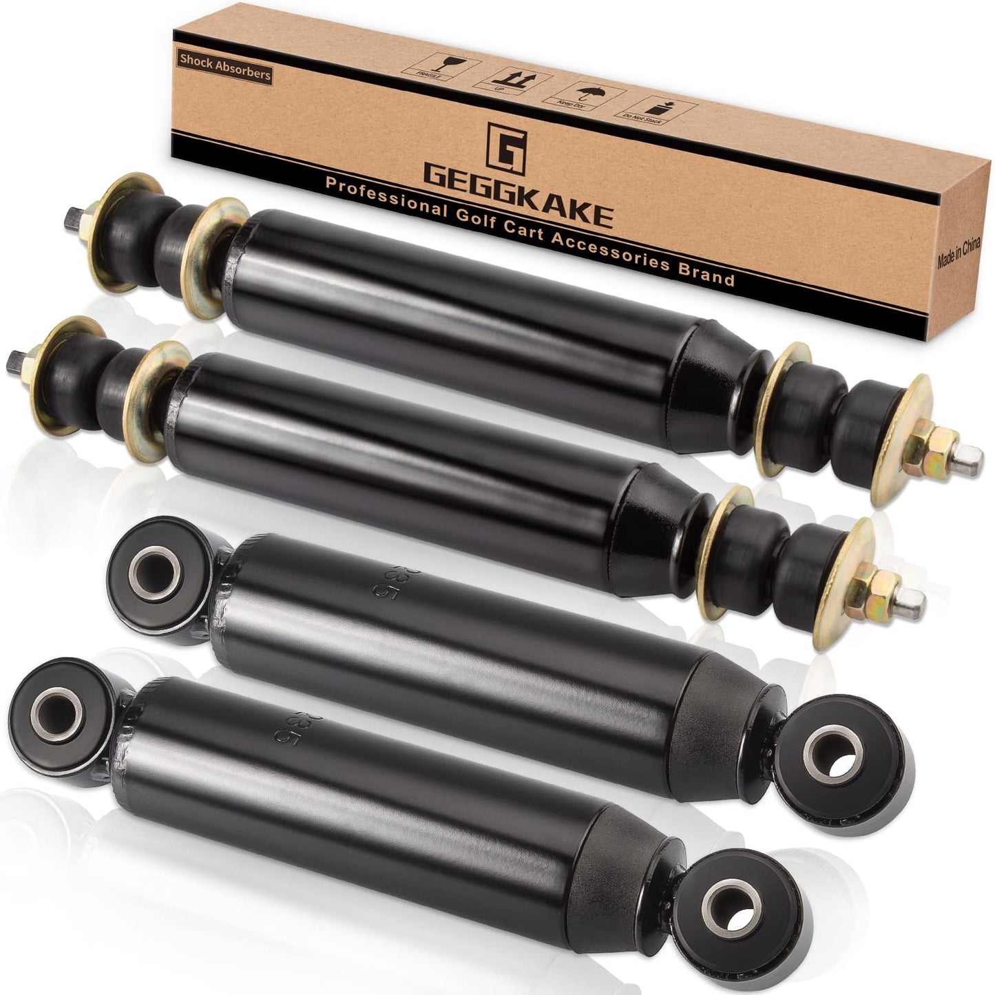 Club Car Front and Rear Shocks (grey)