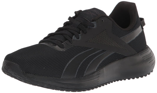 Reebok Men's Lite Plus 3.0 Running Shoe, Black/Pure Grey, 13