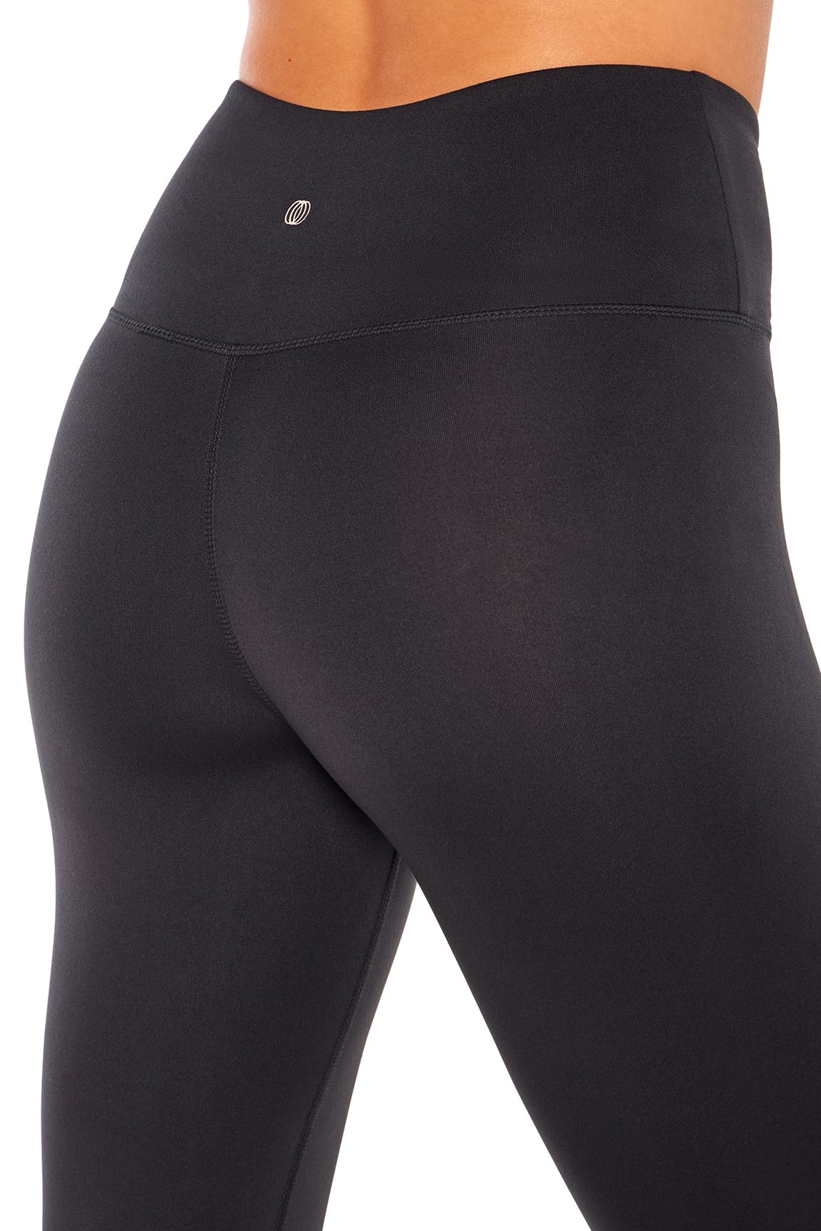 Balance Collection Womens Crossover High Rise Legging, Black