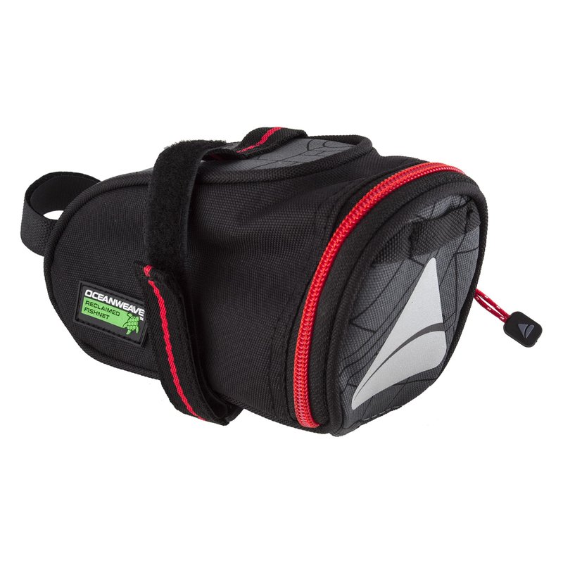 Axiom Seymour Oceanweave Wedge 0.8 Saddle Bag: Black