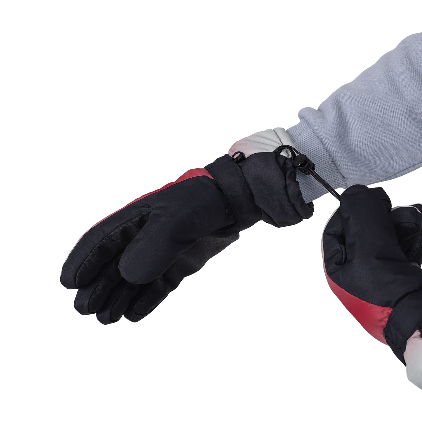 FOCO NCAA Ohio State Buckeyes Insulated Gradient Big Logo Gloves, Team Colors, Small/Medium