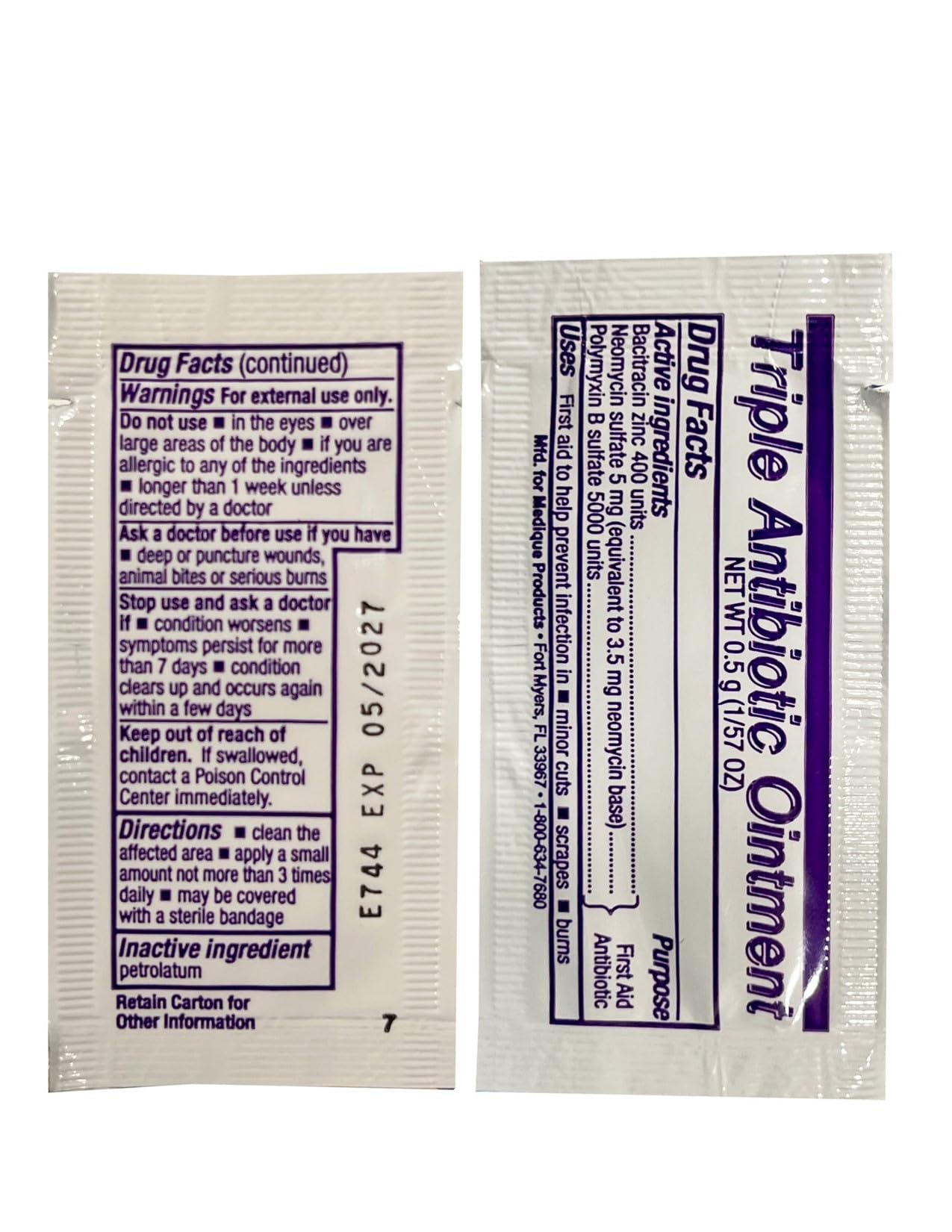 Rescue Essentials Topical Treatments Unit DOSE Pack