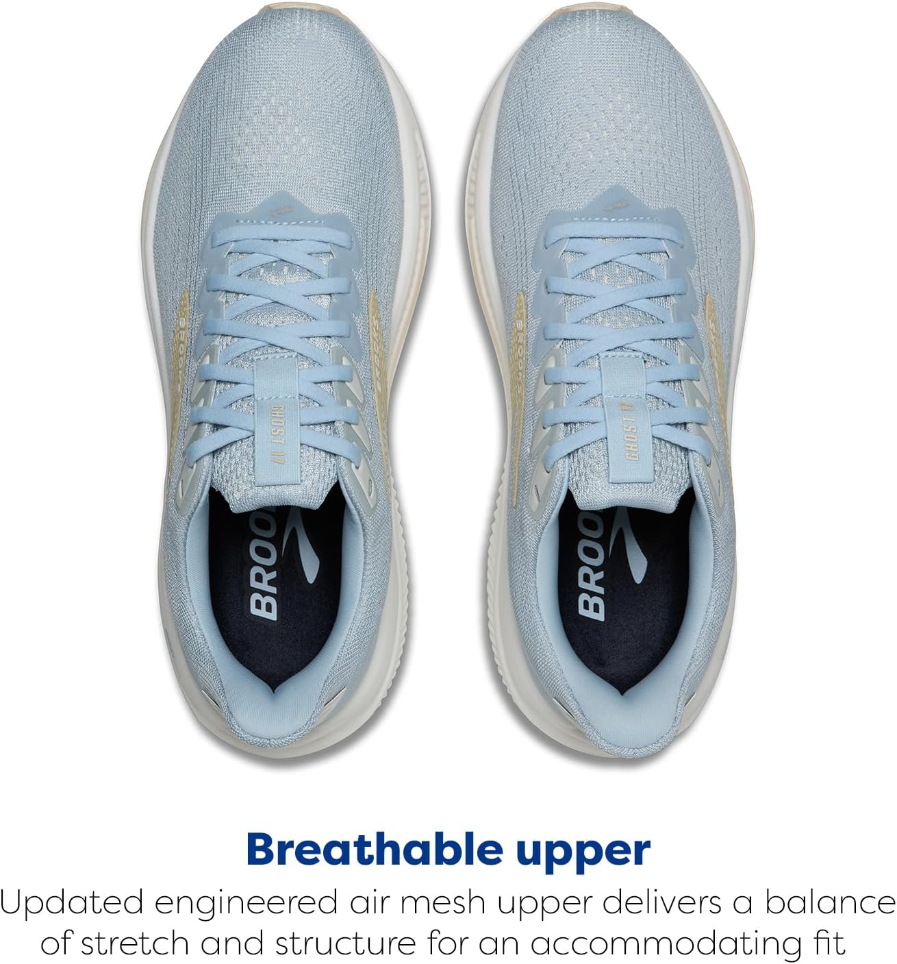Brooks Women's Ghost 17 Running Shoes - Lightweight & Comfortable | Perfect for All Distances