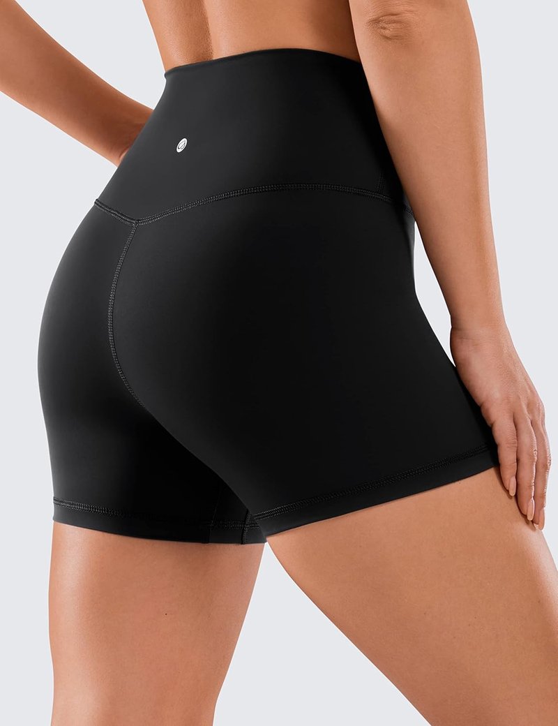 Naked Feeling Biker Shorts - High Waist Spandex for Yoga & Gym | 4-Inch Women's Activewear
