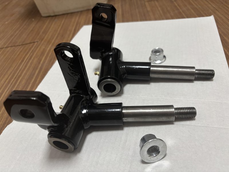 BestAccess Club Car Precedent Front Hand Spindle (Left and Right) Fits Golf Cart 2004-UP and 2018-up Tempo Replace#103638701/103638702/102287901/102287801