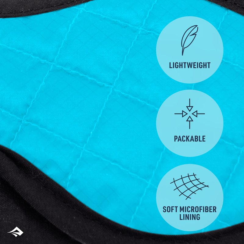 Sea to Summit TravellingLight Eye Shade Travel Sleep Mask, Highrise Grey