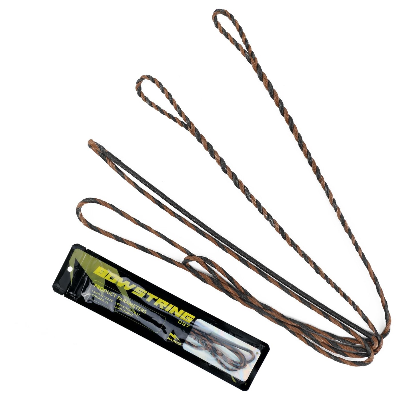 LWANO D97 Flemish Twist Bow String, 54-70in, 16 Strands