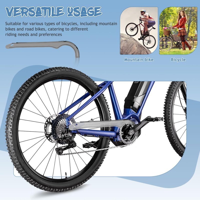 Generic Bike Chain Protector - Universal Plastic Cycle Chain Guard Cover for Mountain and Road Bikes, Oil Proof Sprocket Shield & Sprocket Protector, Easy Installation Cycling Gear Accessory