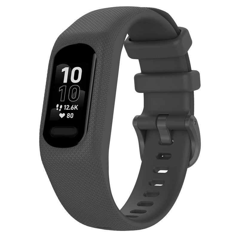 12-Pack Soft Silicone Sport Band for Garmin Vivosmart 5 Wristband, Replacement Strap for Garmin Vivosmart 5/Vivosmart5 Health Tracker Accessories Band with Caese Cover (Small Size, 12 Pack)