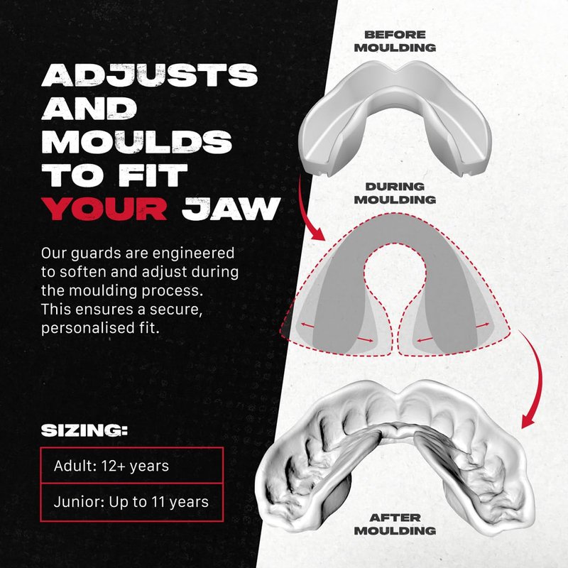 SAFEJAWZ Mouth Guard, Elements Dual Layer Mouthguard for Youth with Case, Easy Fit Remoldable Mouthpiece for Football, Boxing, Lacrosse, Basketball & All Contact Sports (Kids <11 Years, Earth Green)