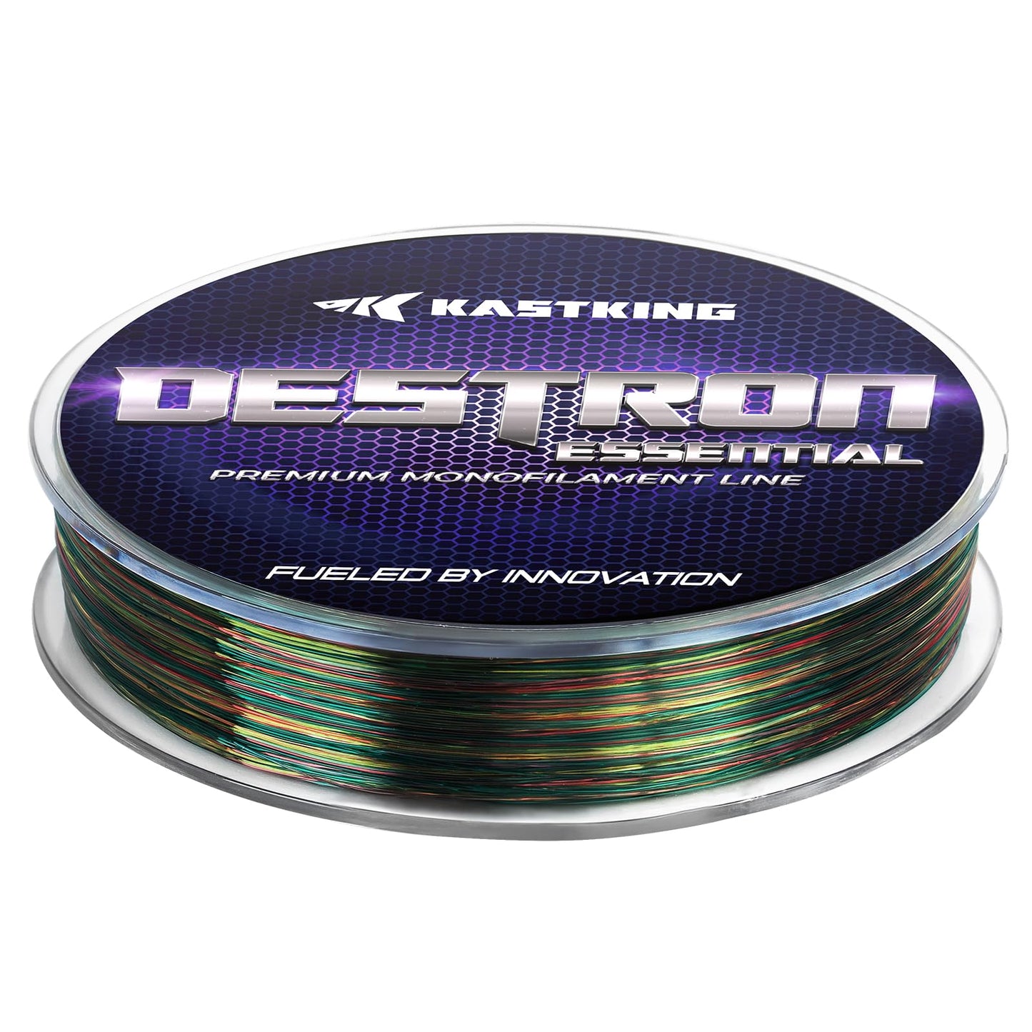 KastKing Destron Essential Monofilament Fishing Line, Chaos Camo, 8LB, 300 yds