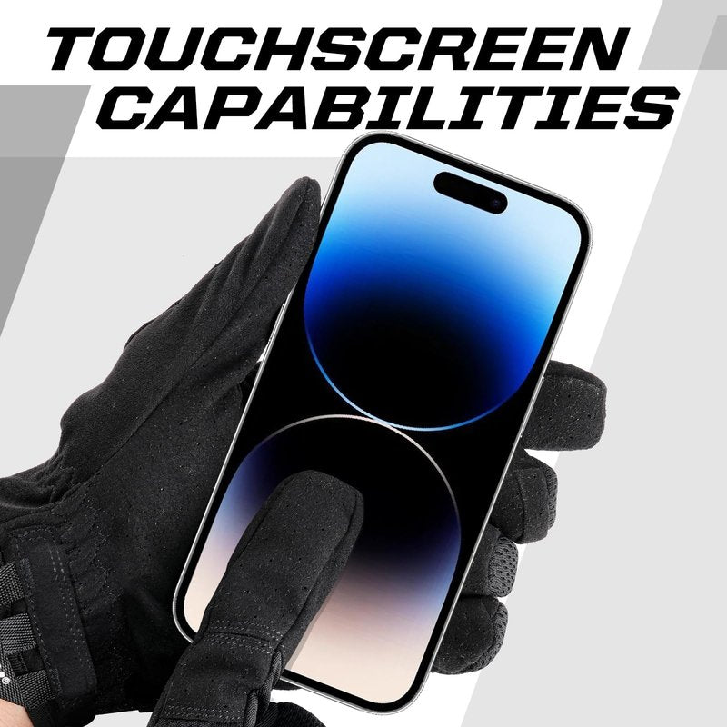 XXH Modern Magnetic Tactical Gloves [U.S. Patented] - Athletic & Paintball Gloves - High Dexterity, Touchscreen，Large