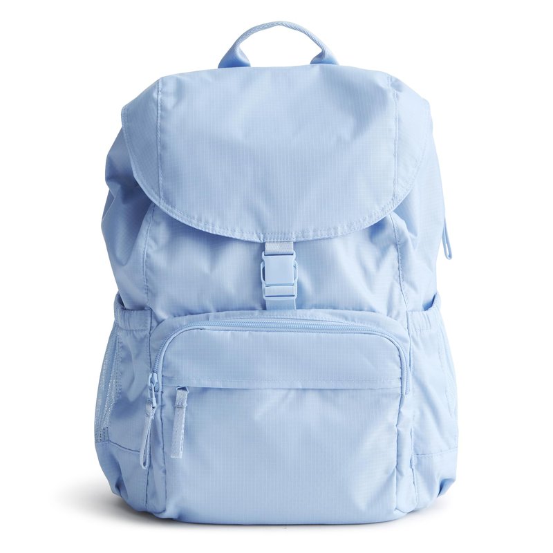 Vera Bradley Women's Ripstop Berkhill Backpack, Placid Blue, One Size