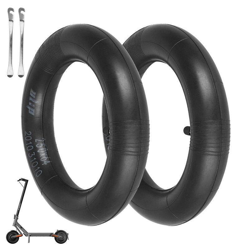 ulip 250x64 Inner Tubes with straight valve for Xiaomi 4 Ultra Navee S65 Electric Scooter Front and Rear Wheel 250 * 64 Scooter Accessories 2PCS
