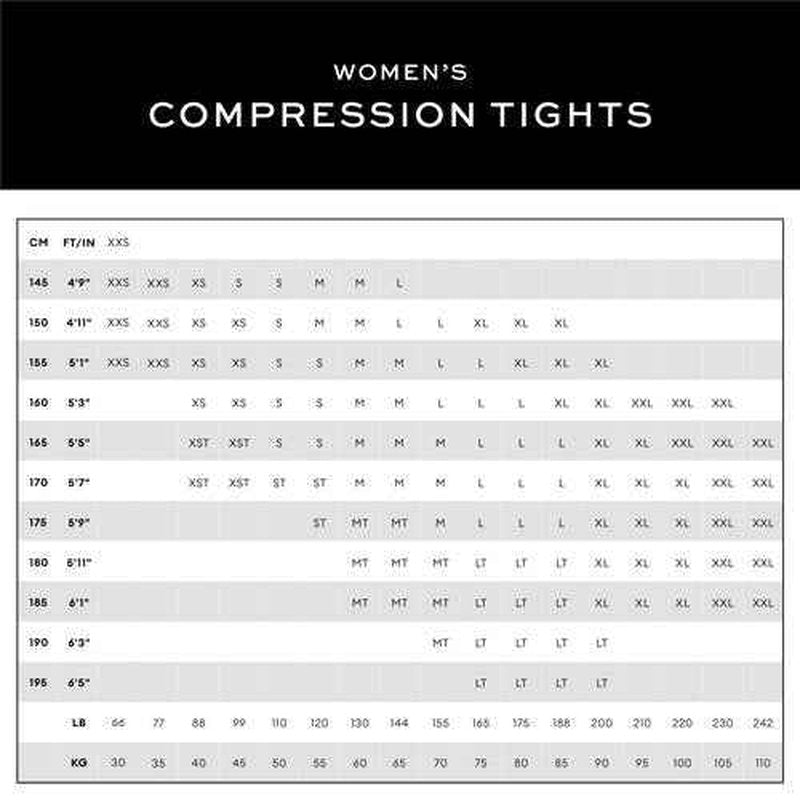 2XU Women's Form Hi-Rise Compression Tights - Performance Activewear for Training, Improved Recovery - Black/Black - Size Medium