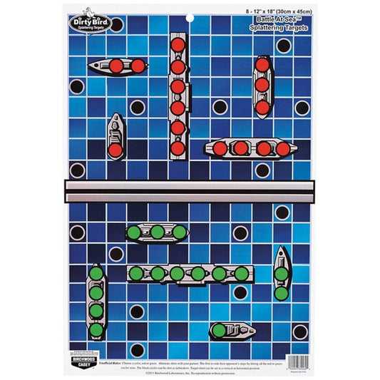 Birchwood Casey Battle Target Shooting Target 8 Pack