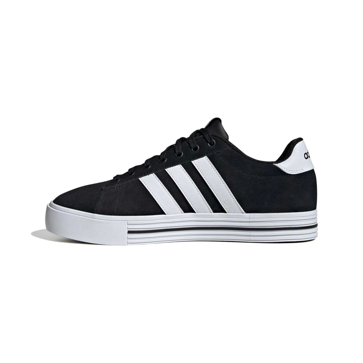 adidas Men's Daily 4.0, Black/White/White, 7