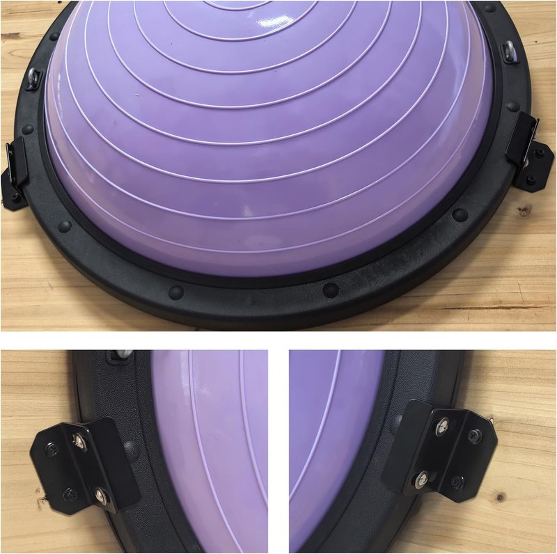 Adjustable Wall Mount Yoga Ball Holder - Space-Saving Exercise Ball Storage Bracket for Home Gym | Fitness Organizer