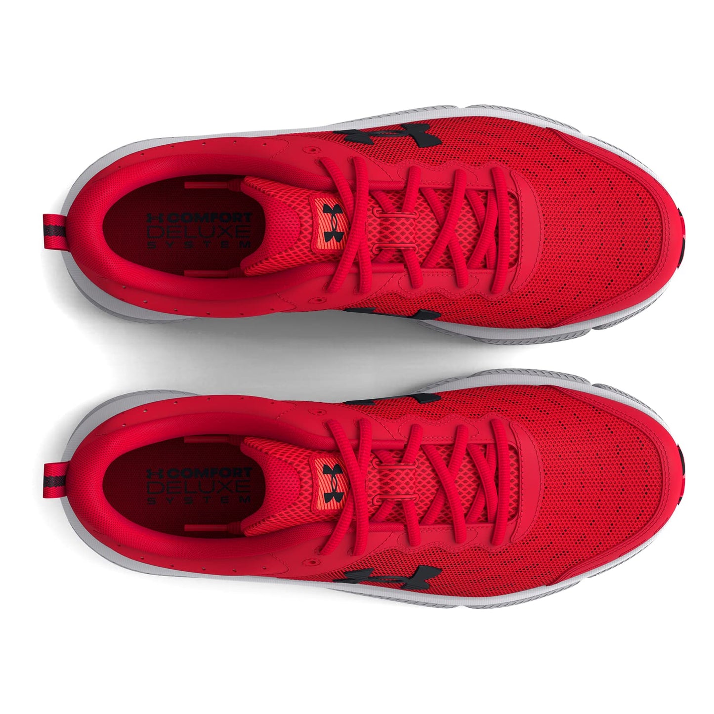 Under Armour Men's Charged Assert 10 Shoes, (600) Red/Red/Black, 9