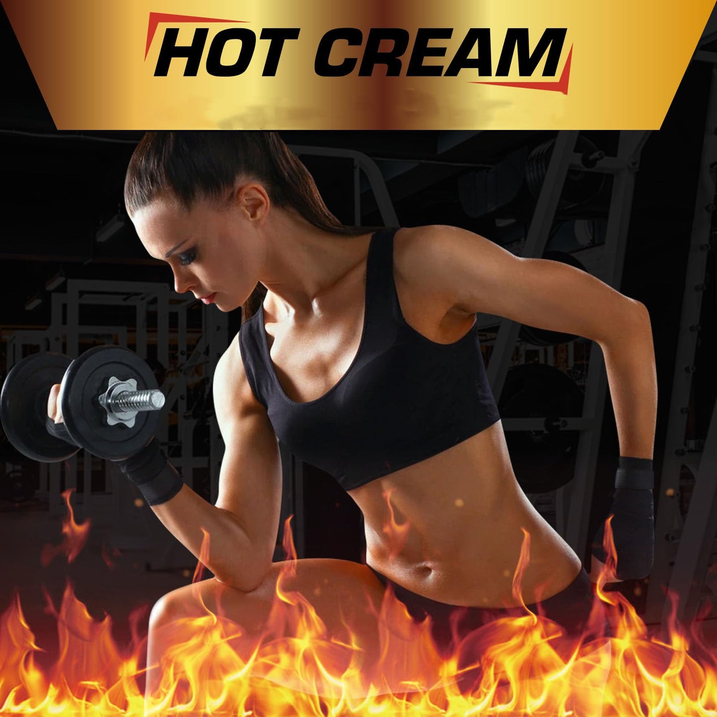 Hot Sweat Cream, Hot Firming Lotion Sweat Enhancer, Creams for Belly Natural Workout Enhancer for Women and Men for Thighs Legs Abdomen Arms and Buttocks