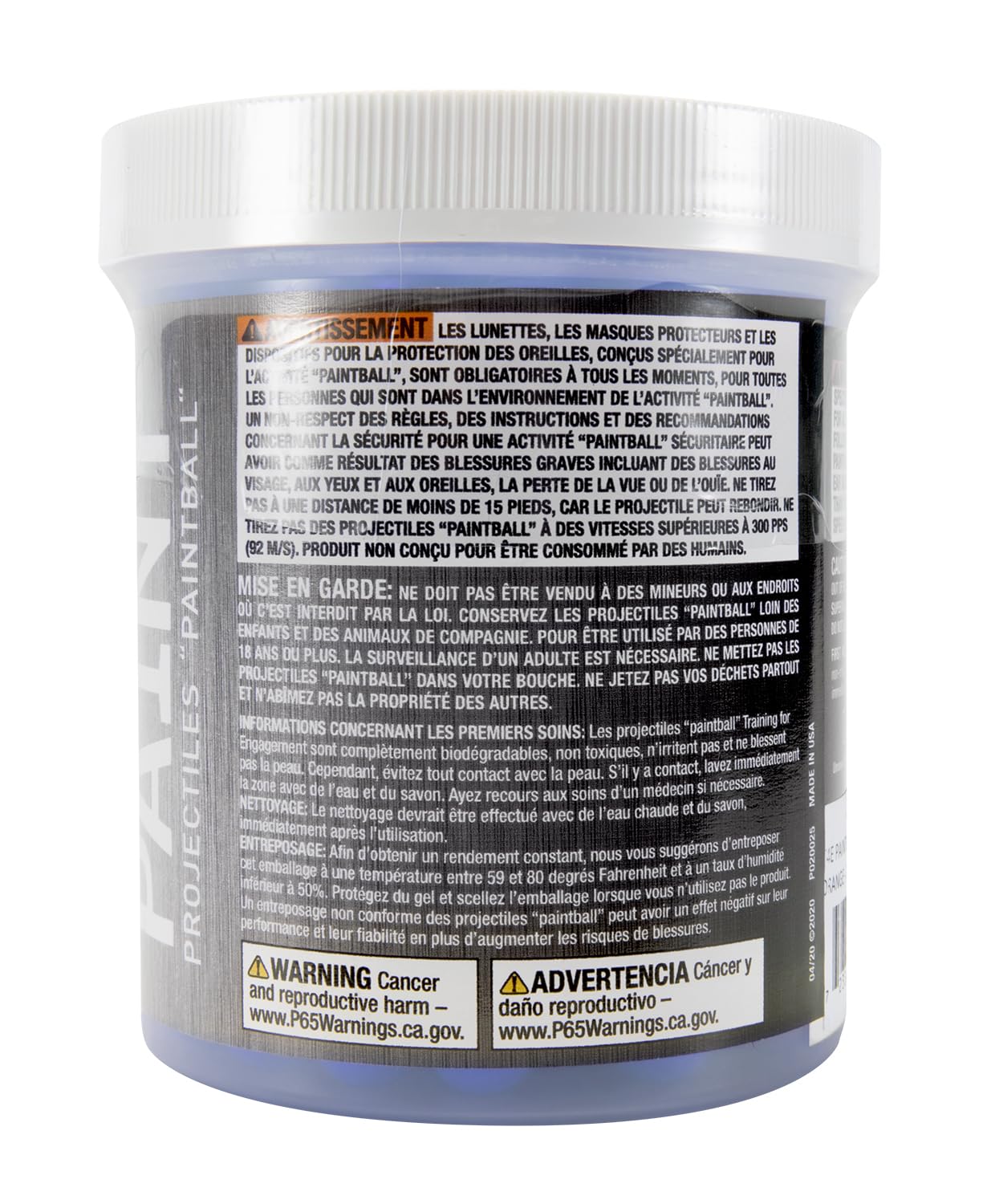 Umarex T4E Premium .43 Caliber Paintballs, Blue, 430 Count