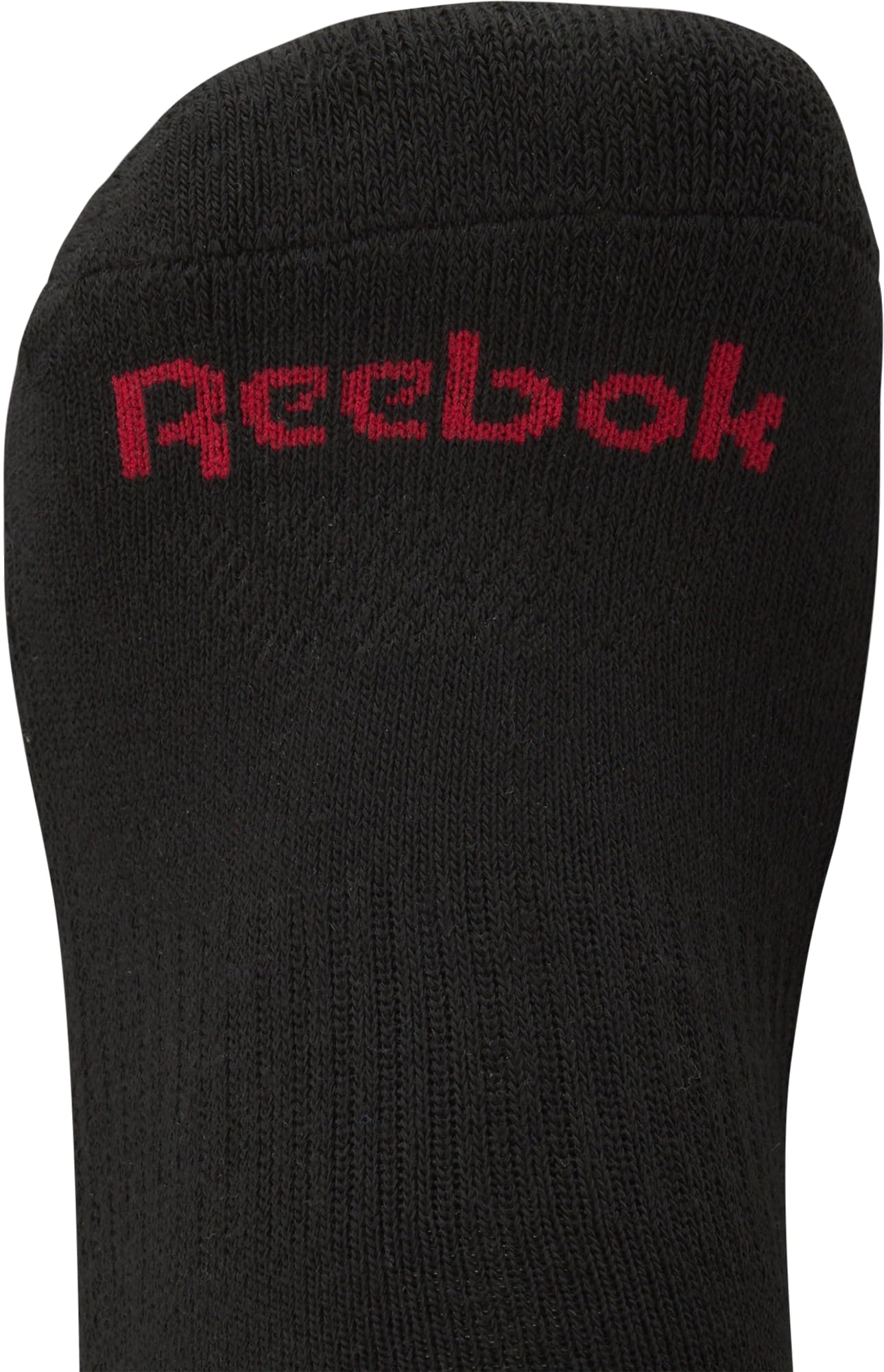 Reebok Boys Low Cut Socks - 12 Pack Stretch Performance No Show Socks with Arch Support - Cushioned Athletic Socks for Boys, Size Large, Black Logo
