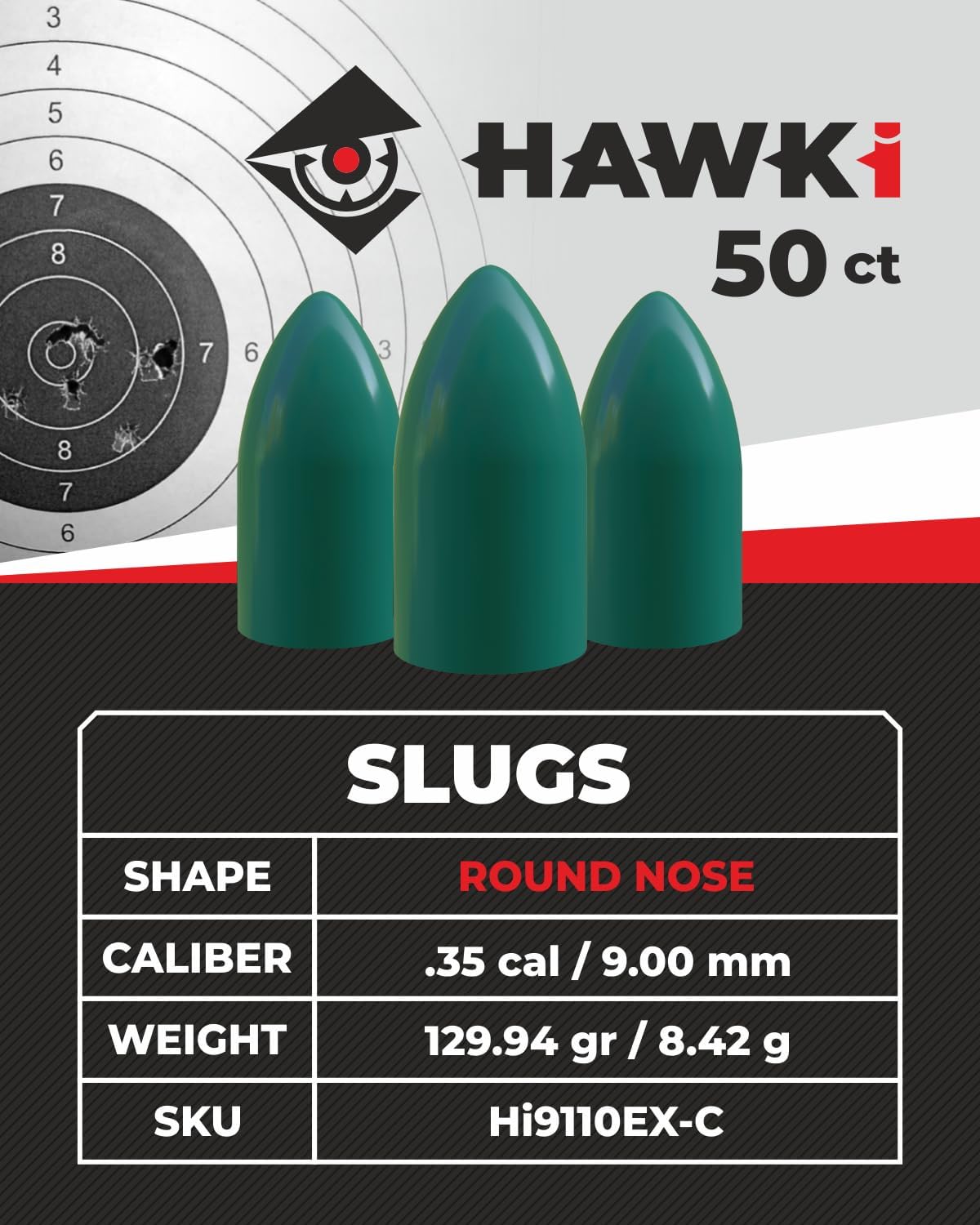 Airgun Pellets for Target Shooting & Hunting - High Precision, .177 Caliber