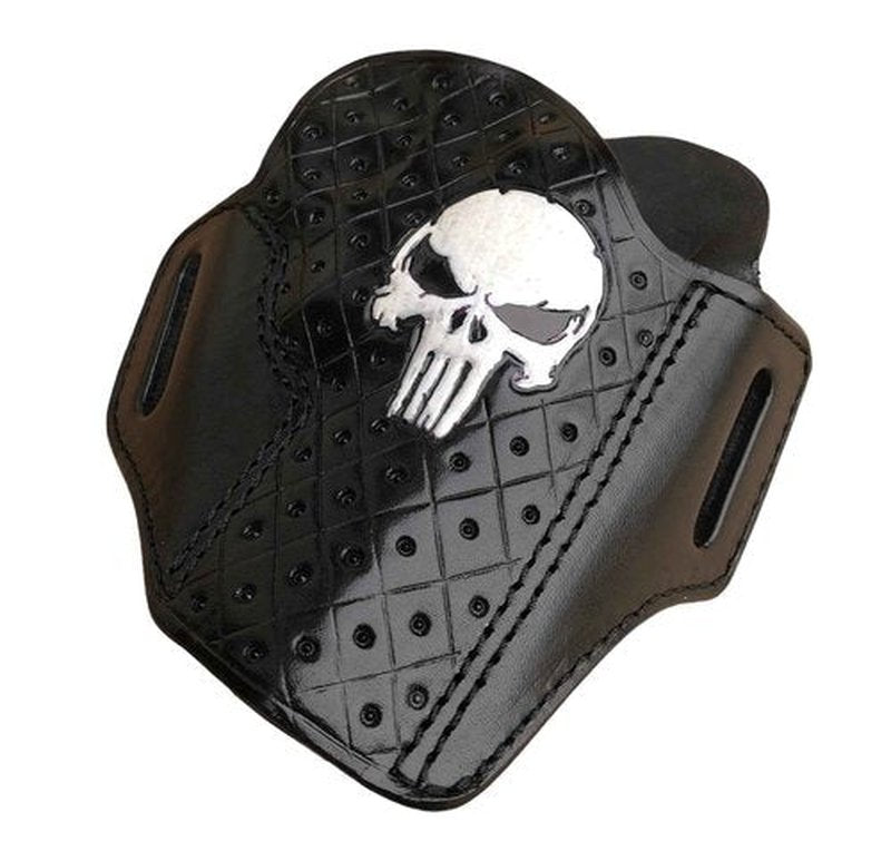 Special Patterned Leather Gun Holster Fits Colt Python or Colt King Cobra, Handcrafted, Premium Leather - ShnLeather (Black, Colt King Cobra 2" Barrel)