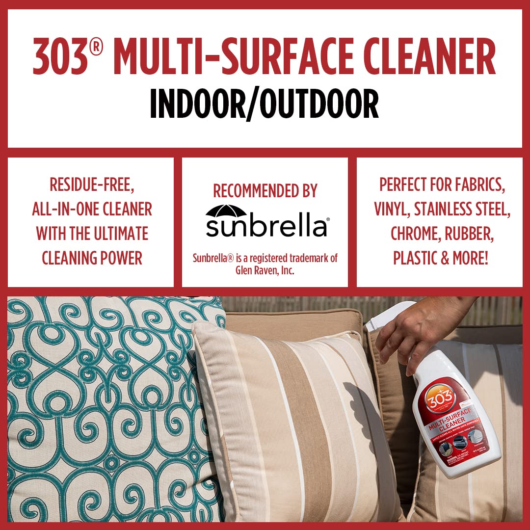 303 Multi-Surface Cleaner for Vinyl, Fabric & Plastic, 16 oz