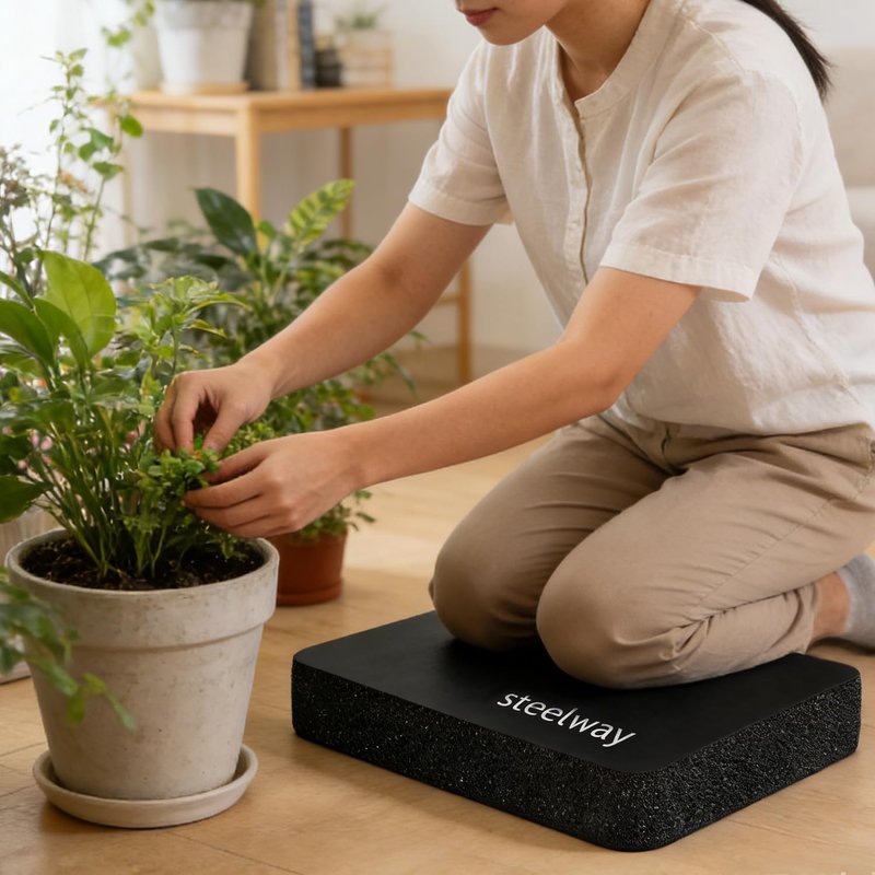 steelway Kneeling Pad Extra Thick, Garden Knee Pad, Yoga Knee Pads Cushion,Knee and Ankle Exercise Mat,Balance Pads for Physical Therapy, Yoga Mat Thick 2 inch