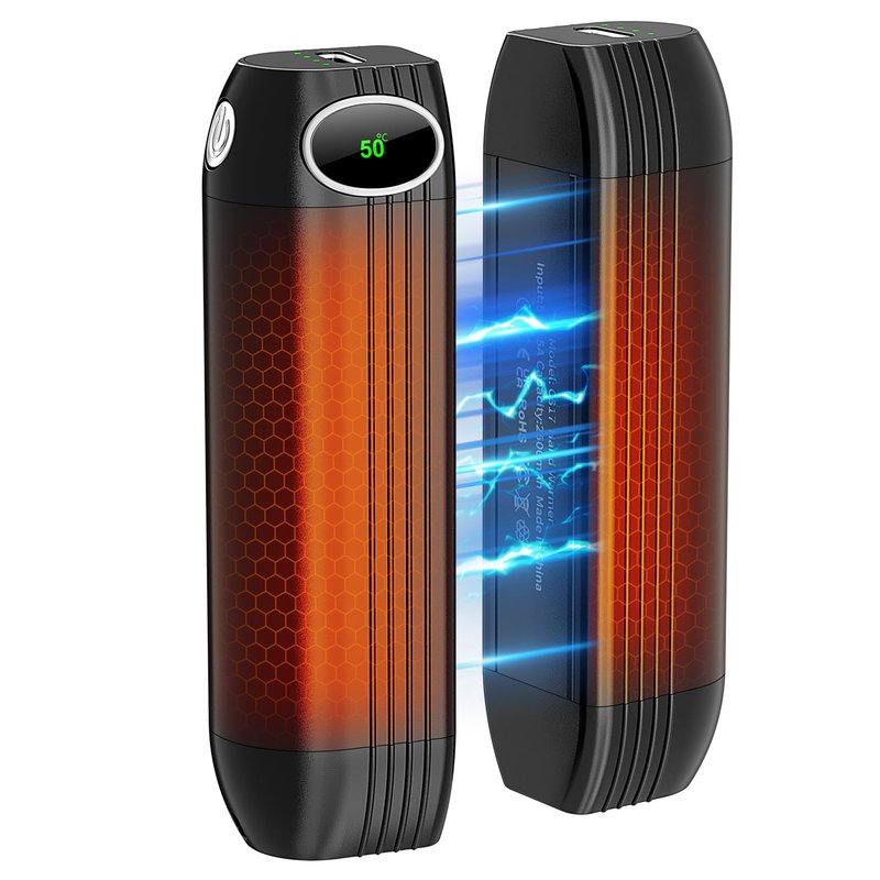 Hand Warmers Rechargeable 2 Pack, AI Smart Chip 20Hrs Long Safe Heat, 2s Fast Heating Up to 140℉, Portable Pocket Heater, Warm Gifts for Christmas, Outdoor, Golf, Hunting, Camping Accessories