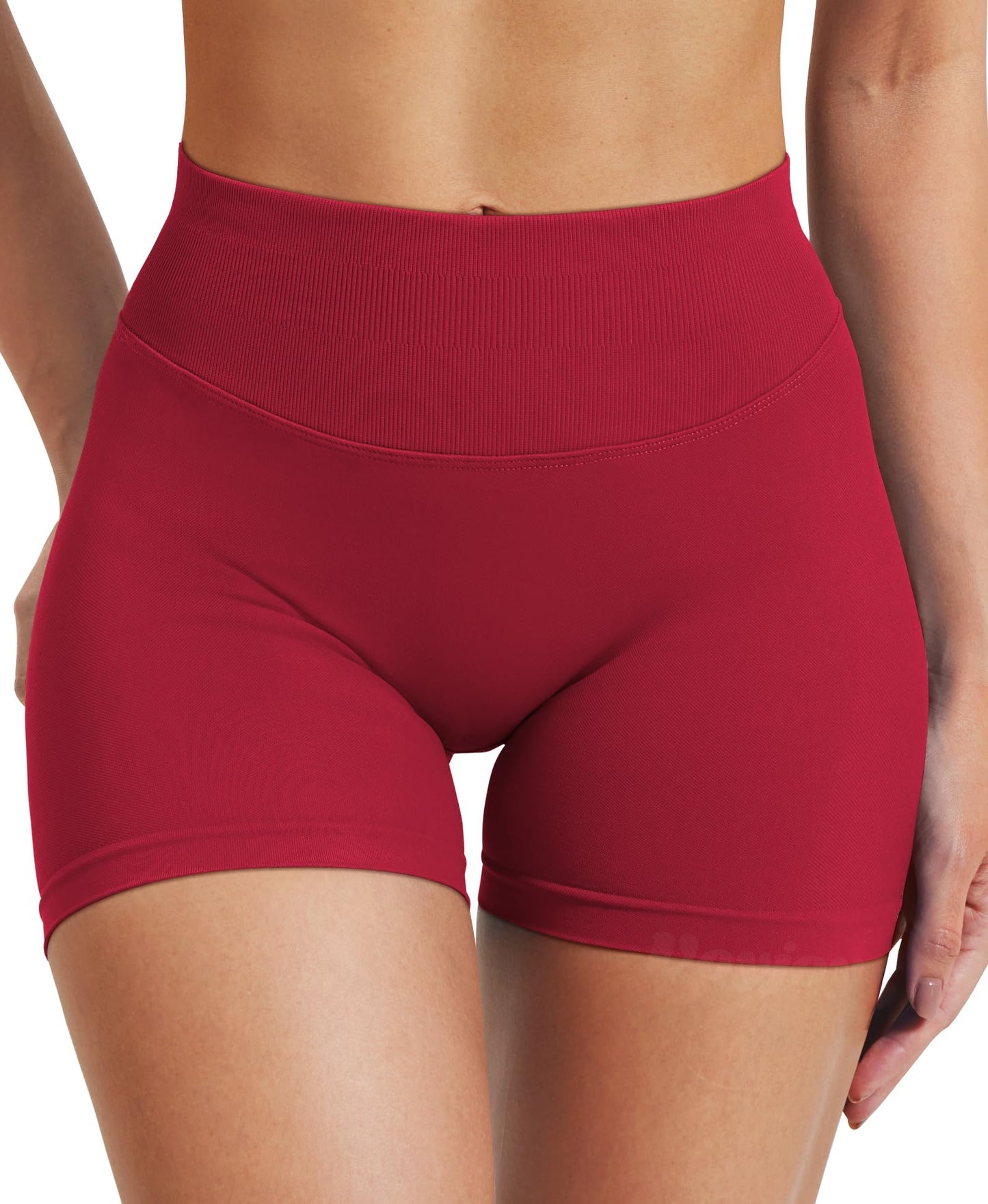 VOYJOY Women Workout Impact Shorts 2.5"/ 3.6"/ 4.5"/ 6" Scrunch Butt Lifting Gym Seamless Booty Biker Shorts