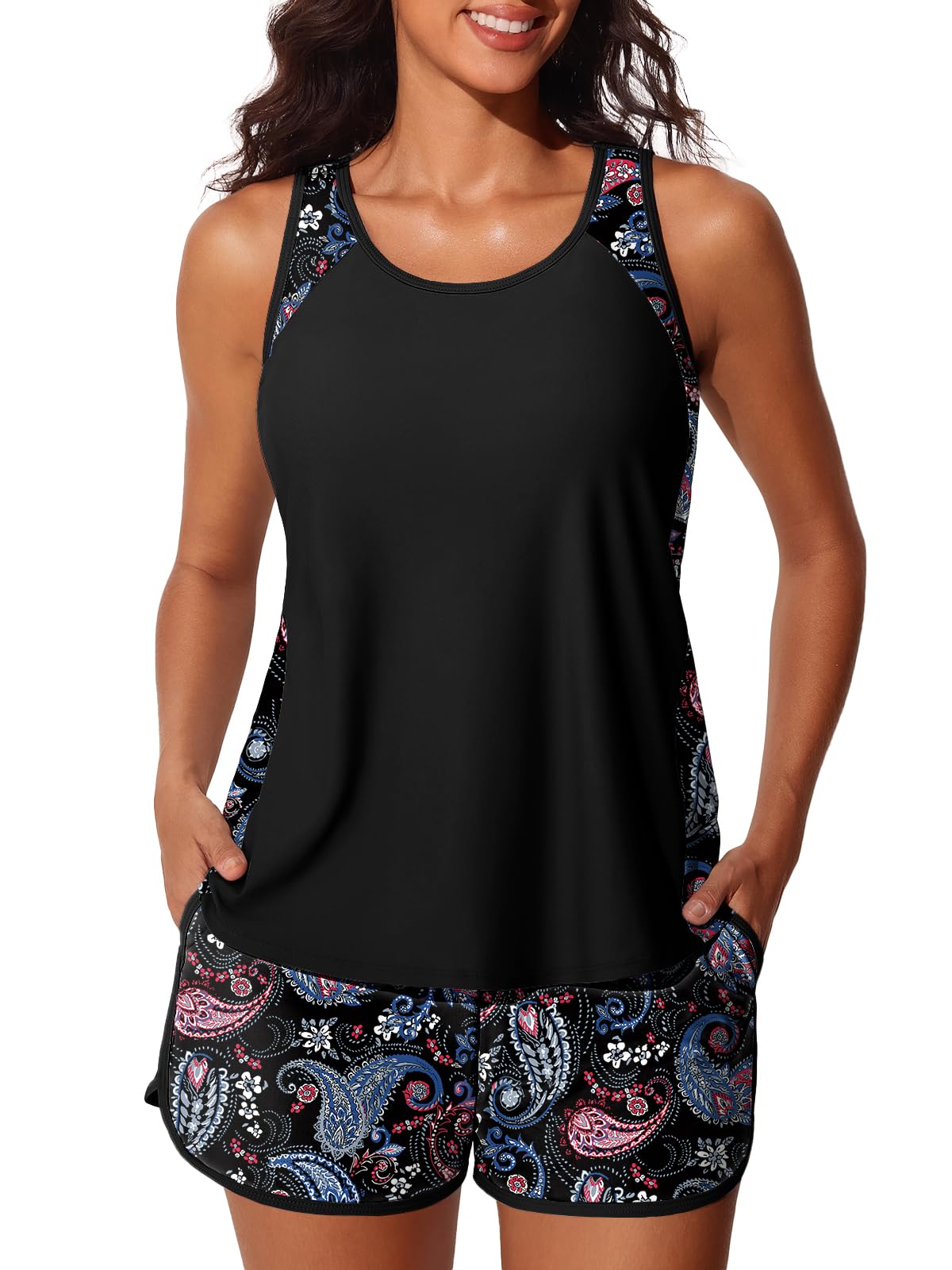Summer Mae Plus Size Tankini Swimsuits for Women Tummy Control Bathing 2026