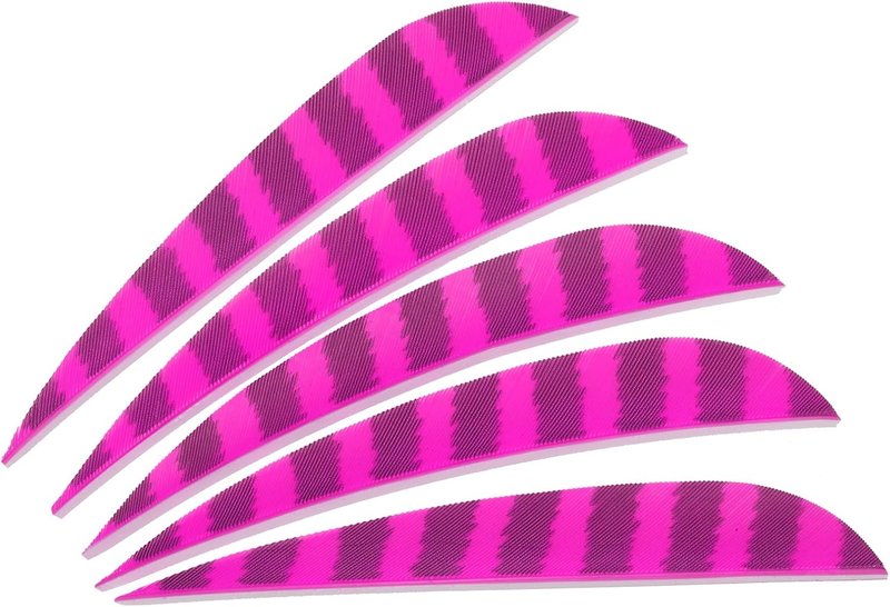 Archery Arrow Fletch - PATIKIL Shield Cut Turkey Feather Right Wing Fletching for DIY Target Shooting